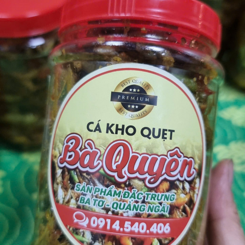 Cá kho quẹt Bà Quyên