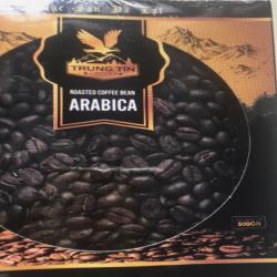 Cà phê rang nguyên hạt mộc Arabica 500 gram 500 gram