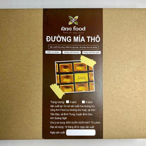 Đường mía thô