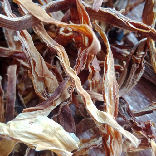 Măng le sợi sấy khô