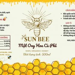 Mật ong SUN BEE (hoa cà phê, hoa dã quỳ)